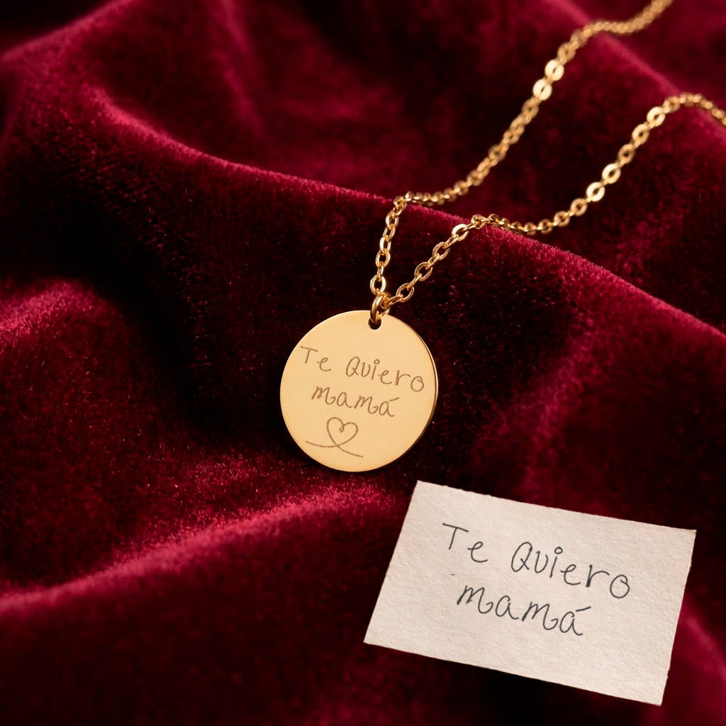 Collar grabado personalizado