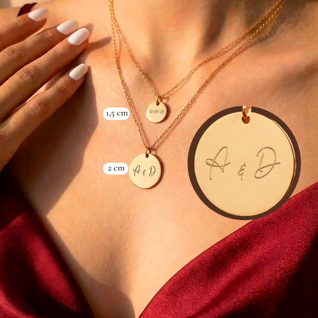 Collar grabado personalizado